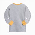 thumbnail image 5 of NOLDARES Toddler Baby Girl Fall Winter Clothes Outfits Funny Print Graphic Girl Fall Sweatshirt Pant Set(Grey,2-3 Y), 5 of 7