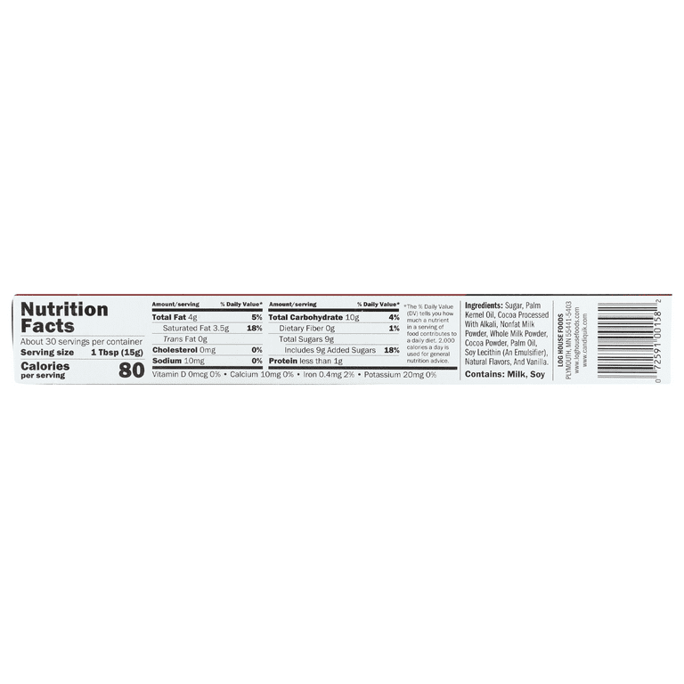  Log House Candiquik All Natural Vanilla Coating - 16 oz :  Gourmet Seasoned Coatings : Health & Household