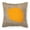 Multi, variant on Shell Burlap and Orange Indoor & Outdoor Decorative Fabric Pillow - 18 x 18 in.
