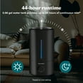 thumbnail image 4 of Homedics, Ultrasonic Humidifier, Cool Mist, Easy Top Fill with up to 44 Hour Run Time, .96 Gallon, Black, 4 of 11