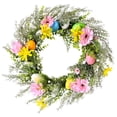 thumbnail image 2 of Ganfancp Coronas de Pascua Decoraciones de Pascua Coronas de Pascua para Colgar En La Puerta Ofertas y Liquidaciones 1X Corona, 2 of 7