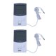 thumbnail image 1 of 2X Termometro Digital LCD Temperature 2 Sensores Interior Exterior Aire Libre, 1 of 5
