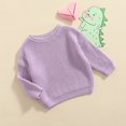 thumbnail image 3 of Tenues Chaudes Automne Hiver pour Garçons Bébé Fille Mignon Pull à Manches Longues Tricoté 3-4 Ans, 3 of 7