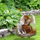thumbnail image 2 of Tarjeta Acrílica Para Jardín Con Ranura Para Tarjetas, Para Decoración Exterior Con Temática De Hadas, Ángeles, Lobos Y Flores, Para Decorar El Jardín., 2 of 5