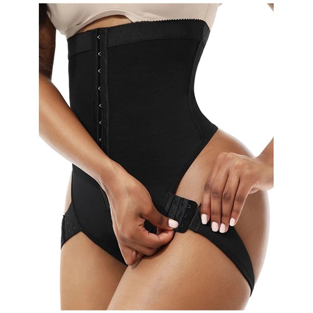 JBEELATE Cuff Tummy Trainer with Butt Lift, High Waist Shapewear Tummy