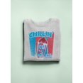 thumbnail image 3 of Chillin' ICEE Trendy Drink - Retro Beverage Graphic Men's Sweatshirt, 3 of 4