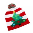 thumbnail image 1 of MesaSe Chapeau Lumineux à LED Bonnet Tricoté Coloré Bonnet de Noël à LED, 1 of 6