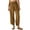 03 Khaki, variant on Anygrew Womens Baggy Wide Leg Pants Elastic Waisted Casual Palazzo Harem Pants Summer Beach Trousers with Pockets S-XXL