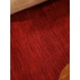 thumbnail image 5 of Rugsotic Carpets Handmade Rugs Hand Knotted Loom Square 6'x6' Red Wool for Indoor Use, 5 of 12
