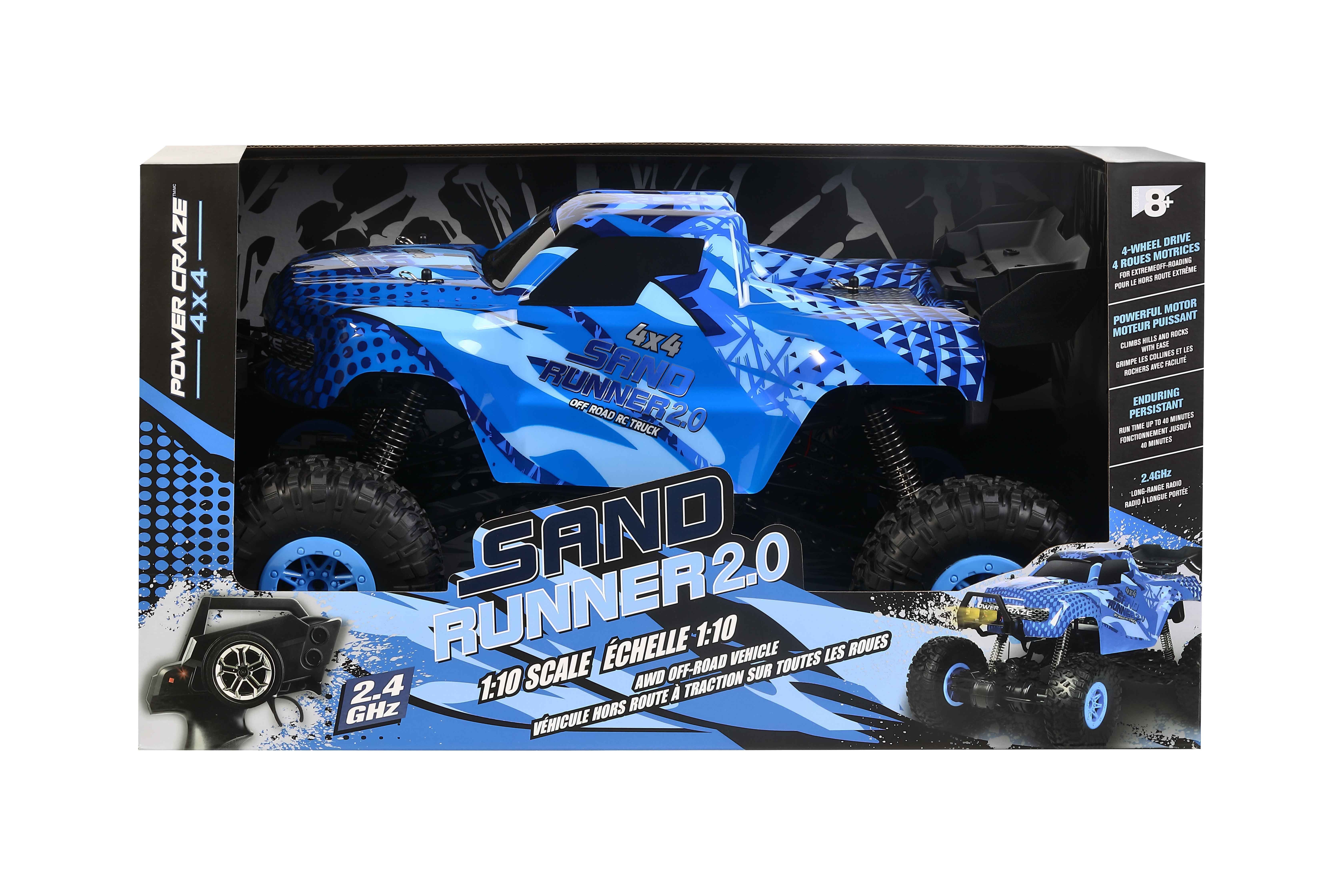 Power Craze Sand Runner 2.0 1:10 Scale AWD Off-Road Vehicle
