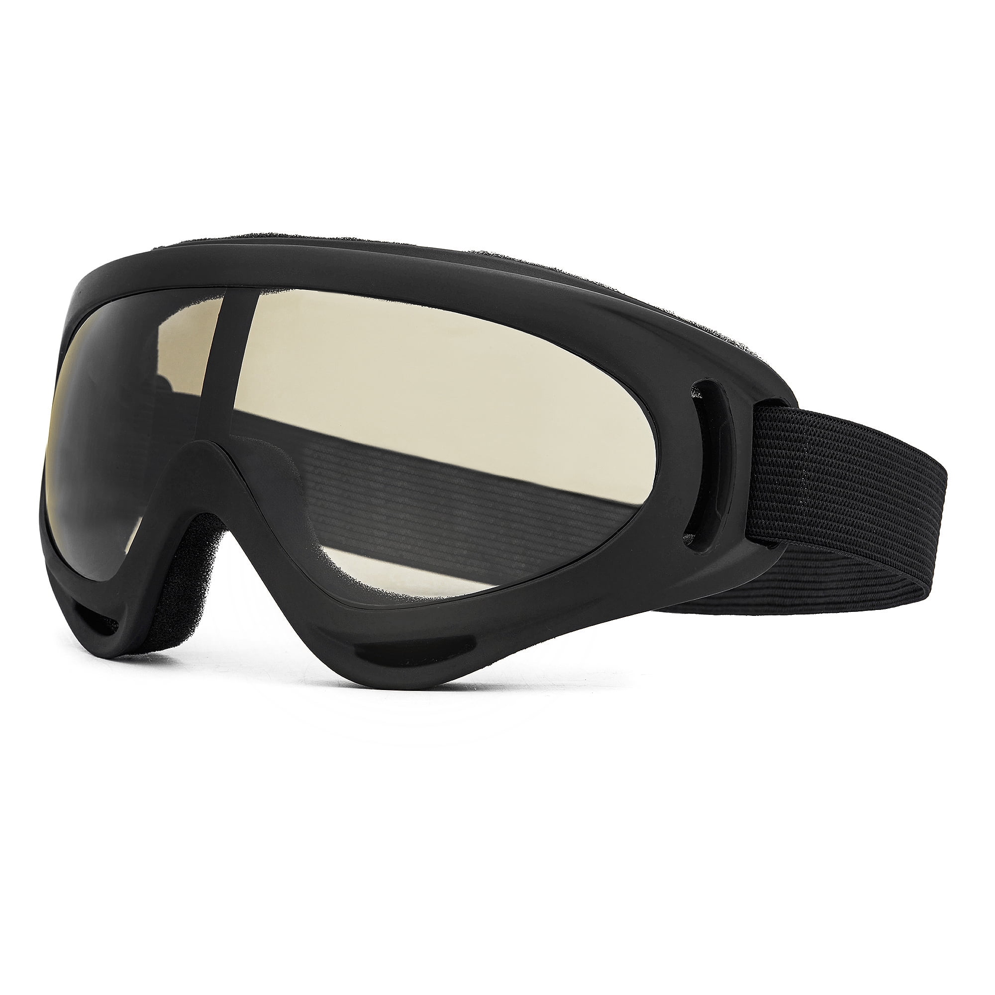 NWT Motorcycle Goggles Sunglasses Cobra Biker Padded Anti Fog Wrap Frame 