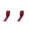 thumbnail image 4 of Inteprter Cinta de encaje de moda - Cinta de regalo artesanal con patrón duradero y hermoso Cinta decorativa fácil de E3-7 rojo vino E3-7 vino tinto 2Conjunto, 4 of 6