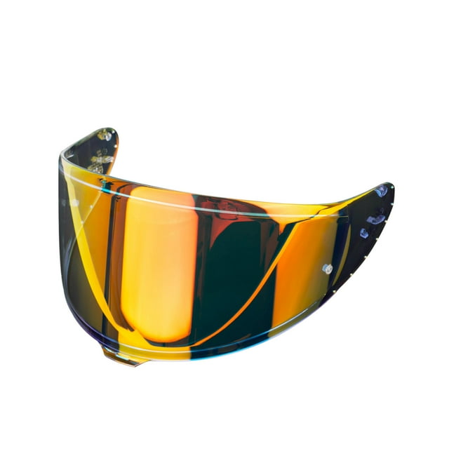 Transemion Detachable Replacement Full Face Insert Only for Z8 Visor Lens Impact Resistant Crystal Clear Red 28x14cm 1Set
