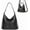Black, variant on PU Leather Rucksack Bag for Women Ladies Backpacks Convertible Shoulder Bags Womens Backpack Medium Casual Daypack