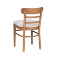 thumbnail image 5 of Linon Hunter Wood Set of Two Chairs in Brown, 5 of 14