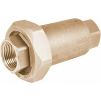 3/4 Thread, 150 psi WOG Rating, Brass Dual Check Backflow Preventer Valve