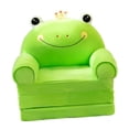 thumbnail image 3 of Sofá para niños plegable, mini sillón lavable, silla para niños pequeños de 2 en 1, sofá para niños pequeños para la sala de estar en casa Estilo a, 3 of 8