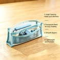 thumbnail image 3 of Hyknon Clear Mesh Pencil Pouch, Large Capacity Dual Zipper Pencil Case with 2 Compartments, Waterproof Travel Makeup Bag for Classroom Exam Office Stationery Organization, 3 of 6