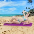 thumbnail image 5 of GZHJMY Purple Solid Beach Towel,Absorbent Quick Dry Sport Towel Oversized Lightweight Soft Bath Towel for Travel Sports Pool Swimming Bath Camping 31x71in Bath Towels, 5 of 7
