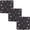 Oil-Rubbed Bronze, variant on Stone Harbor Hardware 4" Door Hinges, 1/4" Radius Corner, Satin Nickel, 2-Pack