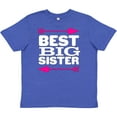 thumbnail image 3 of Inktastic Best Big Sister Youth T-Shirt, 3 of 5