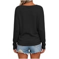 thumbnail image 6 of NominalSnug Long Sleeve Shirts for Women V Neck T Shirt Fall Casual Tops Basic Base Layer Undershirts Tees 2026, 6 of 8