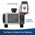 thumbnail image 4 of Orbit B-hyve XD Smart  2-Outlet Hose Faucet Sprinkler Timer with B-hyve Smart Gen 2 Wi-Fi Hub, 4 of 10