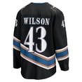 thumbnail image 3 of Men's Fanatics Tom Wilson Black Washington Capitals 50th Anniversary Breakaway Jersey, 3 of 3