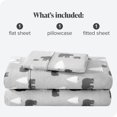 thumbnail image 4 of Bare Home Flannel Sheet Set - 100% Cotton - Deep Pocket - Twin, Kodiak, 3-Pieces, 4 of 4