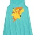 thumbnail image 2 of Pokémon - Pikachu Thunderbolt - Youth Girls A-line Dress, 2 of 4