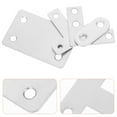 thumbnail image 2 of 22pcs Flat Straight Brackets for Wood Furniture Mending Joining Plates Straight Corner Braces for Wood Board Bed Frame, 2 of 8