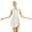 White, variant on Sxiwei Women's Modern Lyrical Dance Costume Chiffon Ballet Leotard Dress Flowy Tulle Gymnastic Purple M