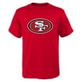 thumbnail image 1 of Youth San Francisco 49ers Logo Principal Tee à Manches Courtes, 1 of 1