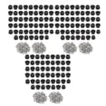 thumbnail image 1 of 156 Piezas de Pies de Goma para Tabla de Cortar (0,31X0,59 Pulgadas) Pies de Tabla de Cortar de Goma Antiarañazos, 1 of 5