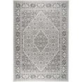 thumbnail image 4 of Nicole Miller New York Patio Country Dahlia Transitional Medallion Indoor/Outdoor Area Rug, Grey/Black, 7'9"x10'2", 4 of 6