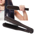 thumbnail image 1 of Peine de doble cepillo, alisador de pelo, de madera, antiestático Ccdes NO, 1 of 7