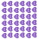 thumbnail image 2 of 100 Uds Pin Base goma en forma de corazón Pin de solapa insignia espalda suministros DIY, 2 of 7