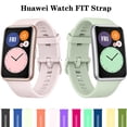 thumbnail image 2 of Banda de silicona para Huawei Watch FIT Correa Smartwatch Accesorios Pulsera de repuesto correa huawei watch fit 2 nueva correa Deng Xun unisex, 2 of 2
