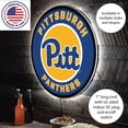 thumbnail image 5 of Pitt Panthers LED XL Round Wall D-cor, 5 of 6