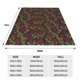 thumbnail image 3 of Fotbe Burgundy Peony Flowers Manta de Franela Acolchonada con Estampado, Súper Suave y Esponjosa, Extra Grande para Sofá, Cama, Uso Todo el Año-40"x30", 3 of 7