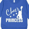 thumbnail image 3 of Inktastic Cheer Princess Cheerleader Toddler Sweatshirt, 3 of 4