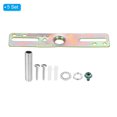 thumbnail image 3 of Uxcell 4" Ceiling Light Plate Kit, 5 Pack Light Crossbar Mounting Bracket, Zinc Plated, 3 of 5