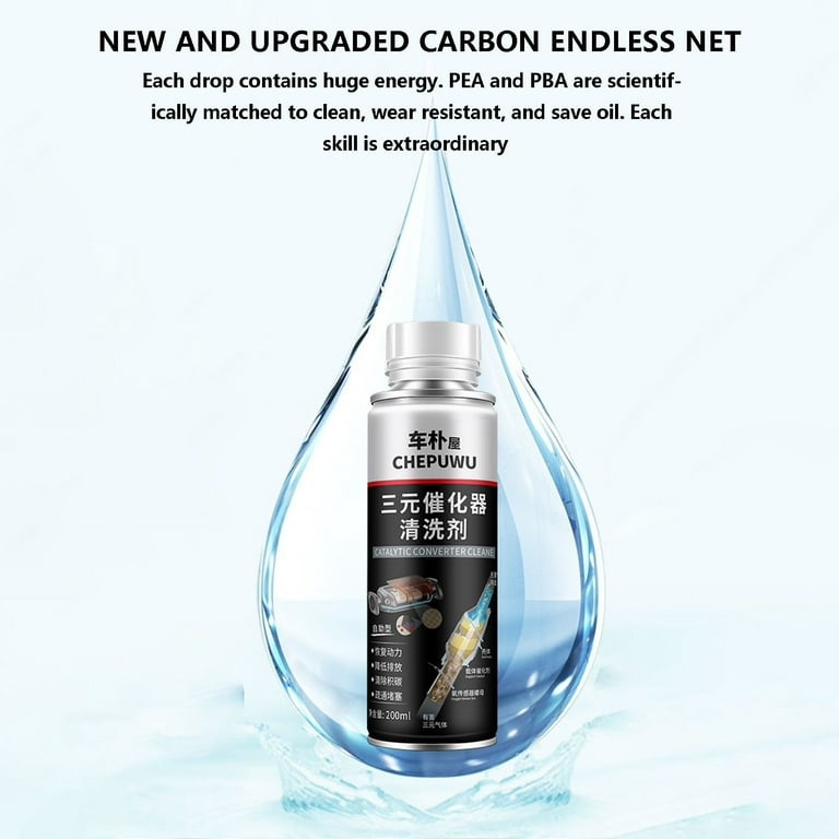 200ML for Powerful Engine Catalytic Converter Cleaner Car Fuel