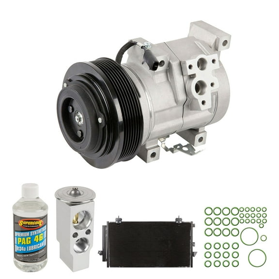 For Toyota RAV4 2001-2005 A/C Kit w/ AC Compressor Condenser & Drier - BuyAutoParts