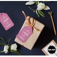 thumbnail image 4 of Inkdotpot Silver Foil Paper Hang Tags Good Bye Tension Hello Pension Retirement Favor Tags 100 Pieces, 4 of 6