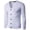 White, variant on JTieacloth Men's Pullover Sweaters Male Solid Color V Neck Cardigan Sweater Male Casual Slim Fit Long Sleeved Knitted Sweater(Black)