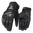 thumbnail image 4 of Carbon Fiber Motorcycle Gloves Cowhide Leather Moto Motorbike Motocross Gloves Anti-slip Protective Gear, 4 of 8