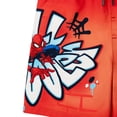 thumbnail image 2 of Marvel Spider-Man Swim Trunks Bathing Suit UPF 50+ Graffiti Toddler to Big Kid, 2 of 4