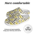 thumbnail image 6 of Lsque Leopard And Butterfly Pattern Womens Comfort Cotton on Scuff With Memory Foam and Anti-skid Sole Slipper-42/43, 6 of 7