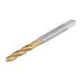 thumbnail image 1 of Unique Bargains 3/16-24 UNF High Speed Steel Machine 3 Spiral Flutes Thread Tap Titanium Plated, 1 of 5